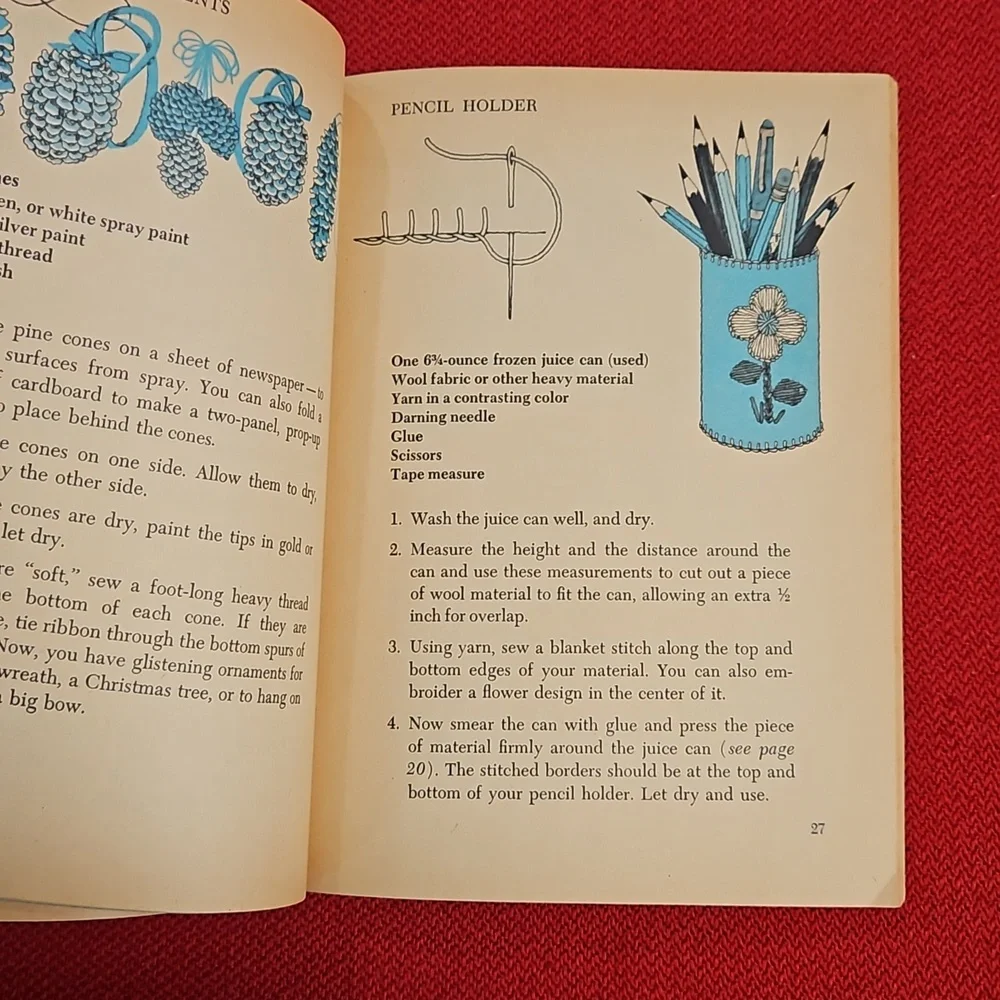 THINGS TO MAKE AND DO Vintage Scholastic Book Services 1972 Excellent Condition